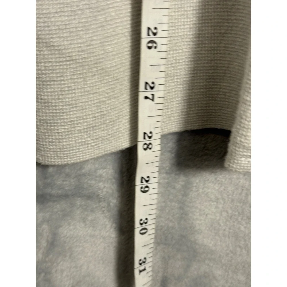 J Crew Womens Open Front Knit Blazer NWT Jacket Light Gray Size M Style J0244 - Picture 4 of 10